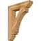 Ekena Millwork Imperial Slat Rough Sawn Bracket, Western Red Cedar, 6"W x 30"D x 38"H BKT06X30X38IMP06RWR - alternate 1